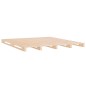 vidaXL Cama de palets de madera maciza de pino Super King 180x200 cm vidaXL Cama de palets de madera maciza de pino Super King 180x200 cm