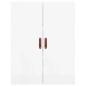 vidaXL Aparador alto madera contrachapada blanco brillo 69,5x34x180 cm vidaXL Aparador alto madera contrachapada blanco brillo 69,5x34x180 cm