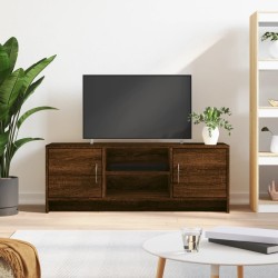 vidaXL Mueble para TV madera de ingeniería roble marrón 102x30x37,5 cm