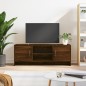 vidaXL Mueble para TV madera de ingeniería roble marrón 102x30x37,5 cm vidaXL Mueble para TV madera de ingeniería roble marrón 102x30x37,5 cm