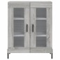 vidaXL Aparador alto madera contrachapada gris sonoma 69,5x34x180 cm vidaXL Aparador alto madera contrachapada gris sonoma 69,5x34x180 cm