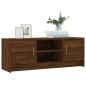vidaXL Mueble para TV madera de ingeniería roble marrón 102x30x37,5 cm vidaXL Mueble para TV madera de ingeniería roble marrón 102x30x37,5 cm