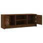 vidaXL Mueble para TV madera de ingeniería roble marrón 102x30x37,5 cm vidaXL Mueble para TV madera de ingeniería roble marrón 102x30x37,5 cm
