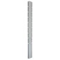 vidaXL Postes de valla de jardín 30 uds acero galvanizado plata 220 cm vidaXL Postes de valla de jardín 30 uds acero galvanizado plata 220 cm