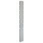 vidaXL Postes de valla de jardín 20 uds acero galvanizado plata 180 cm vidaXL Postes de valla de jardín 20 uds acero galvanizado plata 180 cm
