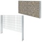 vidaXL Postes de valla de jardín 20 uds acero galvanizado plata 180 cm vidaXL Postes de valla de jardín 20 uds acero galvanizado plata 180 cm