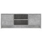 vidaXL Mueble de TV madera de ingeniería gris hormigón 102x30x37,5 cm vidaXL Mueble de TV madera de ingeniería gris hormigón 102x30x37,5 cm