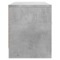 vidaXL Mueble de TV madera de ingeniería gris hormigón 102x30x37,5 cm vidaXL Mueble de TV madera de ingeniería gris hormigón 102x30x37,5 cm