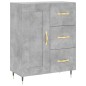 vidaXL Aparador alto madera contrachapada gris hormigón 69,5x34x180 cm vidaXL Aparador alto madera contrachapada gris hormigón 69,5x34x180 cm