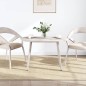 vidaXL Tablero de mesa ovalado madera maciza pino blanco 100x50x2,5 cm vidaXL Tablero de mesa ovalado madera maciza pino blanco 100x50x2,5 cm