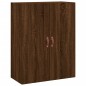 vidaXL Aparador alto madera contrachapada marrón roble 69,5x34x180 cm vidaXL Aparador alto madera contrachapada marrón roble 69,5x34x180 cm