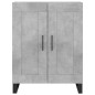 vidaXL Aparador alto madera contrachapada gris hormigón 69,5x34x180 cm vidaXL Aparador alto madera contrachapada gris hormigón 69,5x34x180 cm