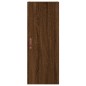 vidaXL Aparador alto madera contrachapada roble marrón 34,5x34x180 cm vidaXL Aparador alto madera contrachapada roble marrón 34,5x34x180 cm