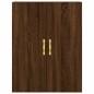 vidaXL Aparador alto madera contrachapada marrón roble 69,5x34x180 cm vidaXL Aparador alto madera contrachapada marrón roble 69,5x34x180 cm