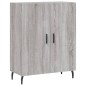 vidaXL Aparador alto madera contrachapada gris sonoma 69,5x34x180 cm vidaXL Aparador alto madera contrachapada gris sonoma 69,5x34x180 cm