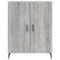 vidaXL Aparador alto madera contrachapada gris sonoma 69,5x34x180 cm vidaXL Aparador alto madera contrachapada gris sonoma 69,5x34x180 cm