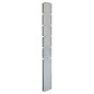 vidaXL Postes de valla de jardín 40 uds acero galvanizado plata 160 cm vidaXL Postes de valla de jardín 40 uds acero galvanizado plata 160 cm