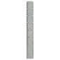 vidaXL Postes de valla de jardín 40 uds acero galvanizado plata 160 cm vidaXL Postes de valla de jardín 40 uds acero galvanizado plata 160 cm