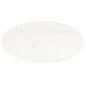 vidaXL Tablero de mesa ovalado madera maciza pino blanco 80x40x2,5 cm vidaXL Tablero de mesa ovalado madera maciza pino blanco 80x40x2,5 cm