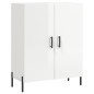 vidaXL Aparador alto madera contrachapada blanco brillo 69,5x34x180 cm vidaXL Aparador alto madera contrachapada blanco brillo 69,5x34x180 cm