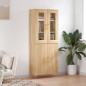 vidaXL Aparador alto madera contrachapada color roble 69,5x34x180 cm vidaXL Aparador alto madera contrachapada color roble 69,5x34x180 cm