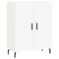 vidaXL Aparador alto madera contrachapada blanco 69,5x34x180 cm vidaXL Aparador alto madera contrachapada blanco 69,5x34x180 cm