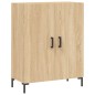 vidaXL Aparador alto madera contrachapada color roble 69,5x34x180 cm vidaXL Aparador alto madera contrachapada color roble 69,5x34x180 cm