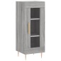 vidaXL Aparador alto madera de ingeniería gris Sonoma 34,5x34x180 cm vidaXL Aparador alto madera de ingeniería gris Sonoma 34,5x34x180 cm