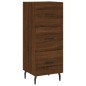vidaXL Aparador alto madera contrachapada roble marrón 34,5x34x180 cm vidaXL Aparador alto madera contrachapada roble marrón 34,5x34x180 cm