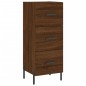 vidaXL Aparador alto madera contrachapada roble marrón 34,5x34x180 cm vidaXL Aparador alto madera contrachapada roble marrón 34,5x34x180 cm