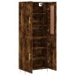 vidaXL Aparador alto madera contrachapada roble ahumado 69,5x34x180 cm vidaXL Aparador alto madera contrachapada roble ahumado 69,5x34x180 cm