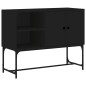 vidaXL Aparador de madera de ingeniería negro 100x40x79,5 cm vidaXL Aparador de madera de ingeniería negro 100x40x79,5 cm