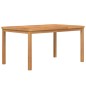 vidaXL Juego de comedor para jardín 5 piezas madera maciza de teca vidaXL Juego de comedor para jardín 5 piezas madera maciza de teca