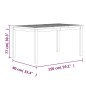 vidaXL Juego de comedor para jardín 5 piezas madera maciza de teca vidaXL Juego de comedor para jardín 5 piezas madera maciza de teca