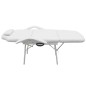 vidaXL Camilla de esteticista cuero sintético blanca 185x78x76 cm vidaXL Camilla de esteticista cuero sintético blanca 185x78x76 cm
