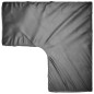 vidaXL Fundas muebles jardín forma de L 2 uds 12 ojales 185x185x90 cm vidaXL Fundas muebles jardín forma de L 2 uds 12 ojales 185x185x90 cm