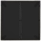 vidaXL Set comedor de jardín 3 pzas con cojines ratán sintético negro vidaXL Set comedor de jardín 3 pzas con cojines ratán sintético negro