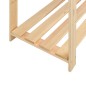 vidaXL Estantería 5 niveles 5 unidades madera pino maciza 500 kg vidaXL Estantería 5 niveles 5 unidades madera pino maciza 500 kg