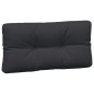 vidaXL Cojines para palés 7 piezas tela negro vidaXL Cojines para palés 7 piezas tela negro