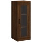 vidaXL Aparador alto madera contrachapada roble marrón 34,5x34x180 cm vidaXL Aparador alto madera contrachapada roble marrón 34,5x34x180 cm