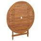 vidaXL Juego de comedor de jardín 5 piezas madera maciza de acacia