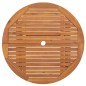 vidaXL Juego de comedor de jardín 5 piezas madera maciza de acacia