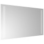 vidaXL Espejo de baño con LED 30x60 cm vidaXL Espejo de baño con LED 30x60 cm