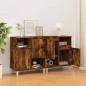 vidaXL Aparadores 2 uds madera contrachapada roble ahumado 60x35x70 cm vidaXL Aparadores 2 uds madera contrachapada roble ahumado 60x35x70 cm