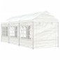 vidaXL Cenador con techo polietileno blanco 6,69x2,28x2,69 m vidaXL Cenador con techo polietileno blanco 6,69x2,28x2,69 m