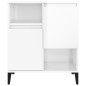 vidaXL Aparadores 3 uds madera contrachapada blanco brillo 60x35x70 cm vidaXL Aparadores 3 uds madera contrachapada blanco brillo 60x35x70 cm