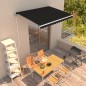 vidaXL Toldo retráctil automático gris antracita 350x250 cm vidaXL Toldo retráctil automático gris antracita 350x250 cm
