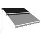 vidaXL Toldo retráctil automático gris antracita 350x250 cm vidaXL Toldo retráctil automático gris antracita 350x250 cm
