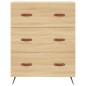 vidaXL Aparador alto madera contrachapada color roble 69,5x34x180 cm vidaXL Aparador alto madera contrachapada color roble 69,5x34x180 cm
