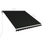 vidaXL Toldo retráctil automático gris antracita 350x250 cm vidaXL Toldo retráctil automático gris antracita 350x250 cm